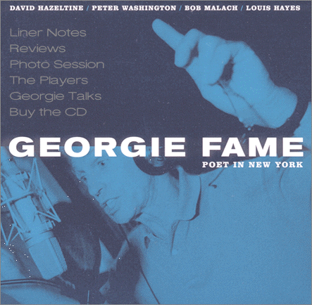 Georgie Fame: Poet In New York