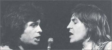 Georgie with Alan Price