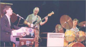 Georgie Fame at the organ