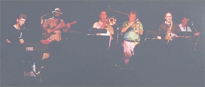 Georgie Fame performing at The Basement in Sydney, Australia