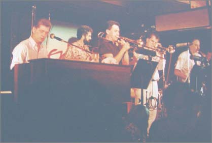 Georgie Fame performing at The Basement in Sydney, Australia