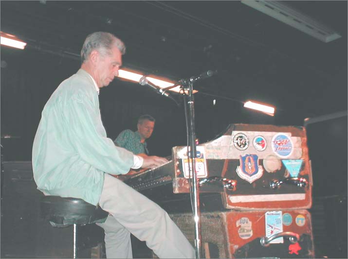 Georgie Fame at Wigan Jazz Festival, September 2001